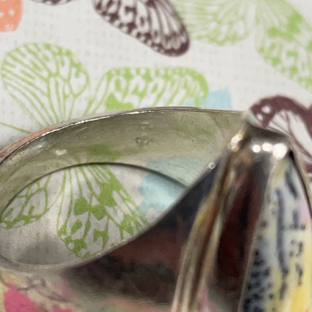 Dendritic Opal Ring - image 7